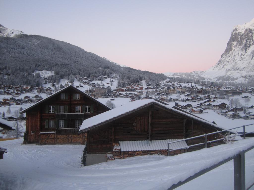 Chalet Baergblick Grindelwald Bagian luar foto