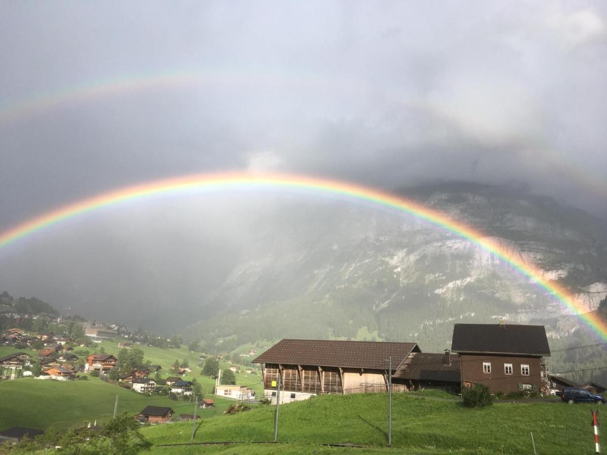 Chalet Baergblick Grindelwald Bagian luar foto